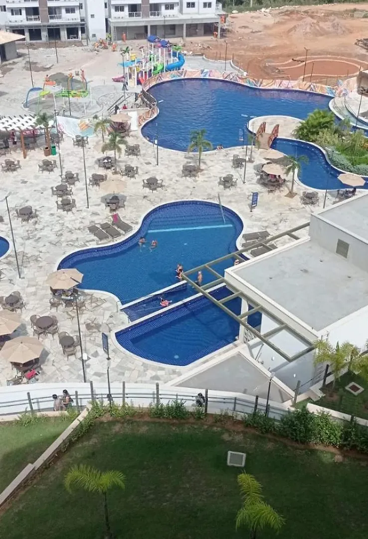 Apartamento Lagoa Eco Towers Star Temporada Caldas Novas Brasil